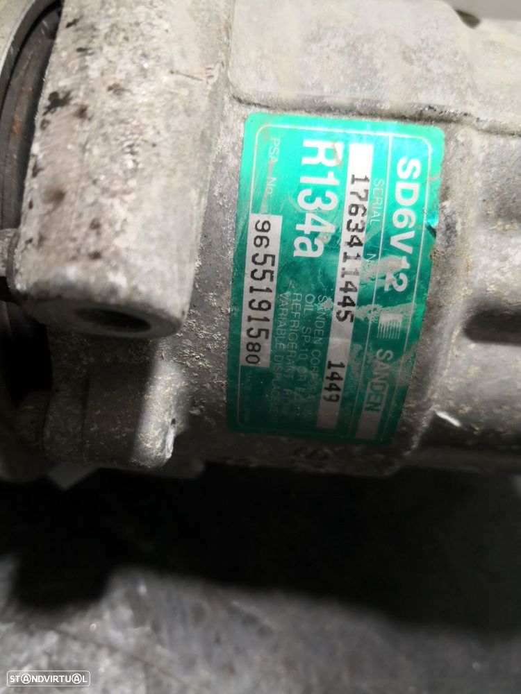Compressor Do Ar Condicionado Peugeot 206 Hatchback (2A/C) - 4