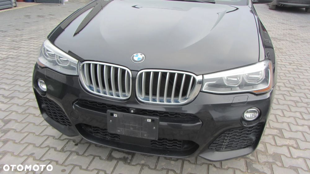BMW X3 F25 LCI LIFT M-Pakiet N55B30 475 Black sapphire Czarna MASKA ZDERZAK CZĘŚCI WARSZAWA - 1