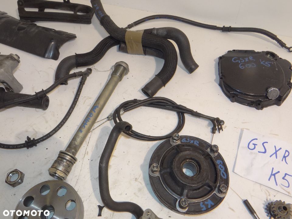 GSXR 600 K4 K5 koło magnesowe oska czujnik luzu przewód zębatka pokrywa kołyska R125 - 10