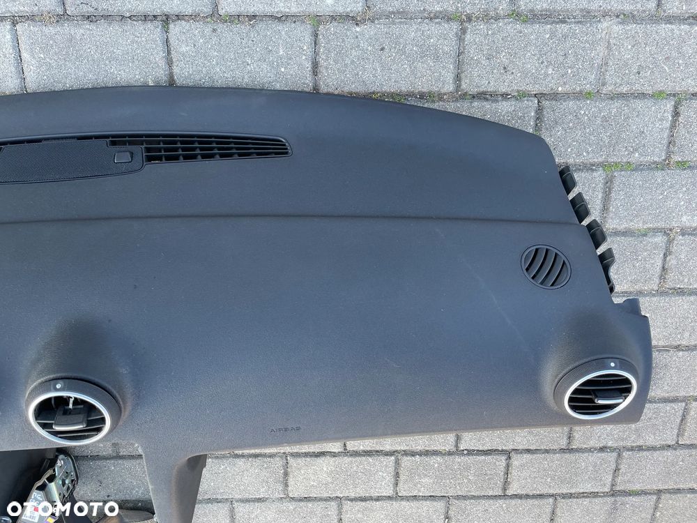AUDI A3 8P LIFT 09-12 SOUL konsola DESKA ROZDZIELCZA airbag KOMPLET LIFT - 3