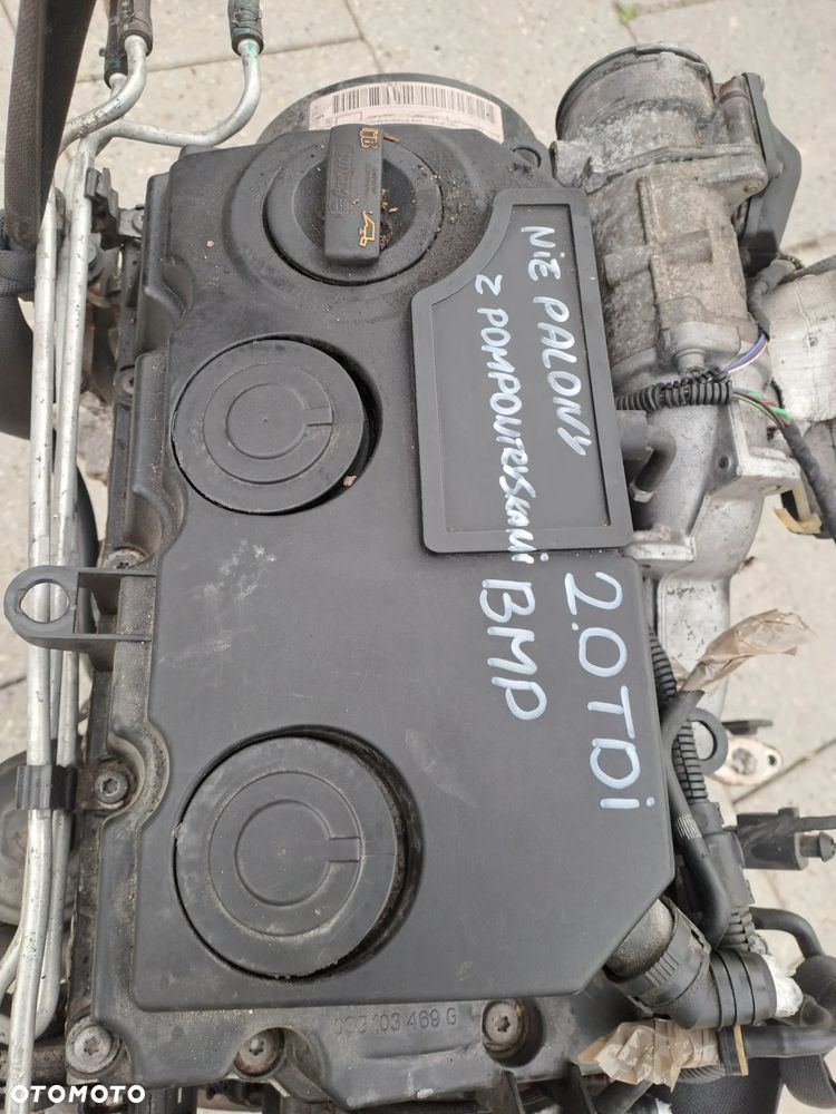 Audi Seat Skoda Volkswagen 2.0 TDi 140KM silnik kompletny kod BMP - 7