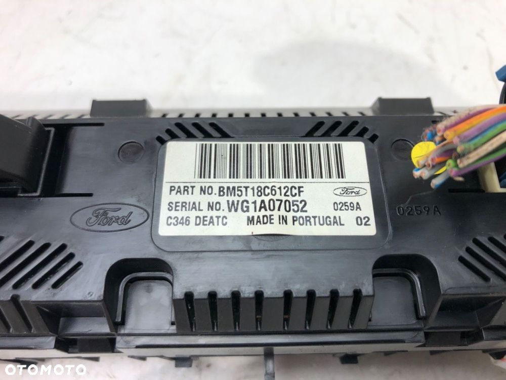 PANEL STEROWANIA NAWIEWU - 77.00 PLN - FORD FOCUS III 2010 - 2022 1.6 TDCi 85 kW [115 KM] olej - 5