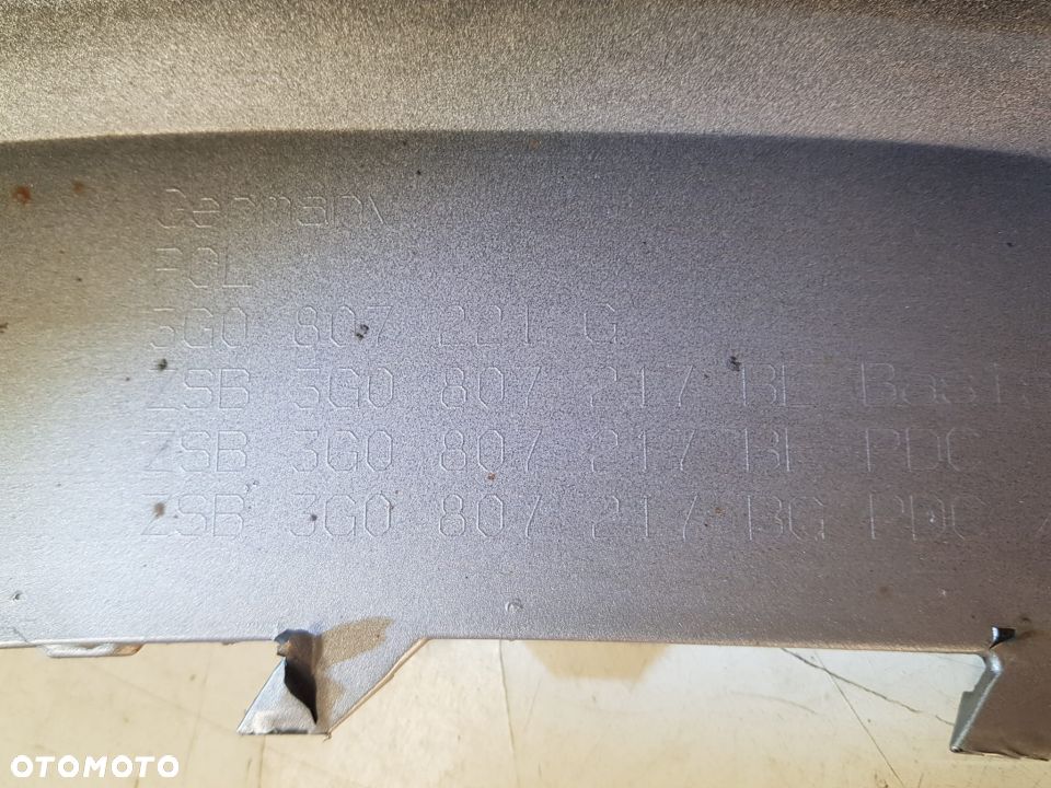 VW PASSAT B8 Lift GTE R-LINE ZDERZAK PRZEDNI PRZÓD PDC 3G0807221G - 13
