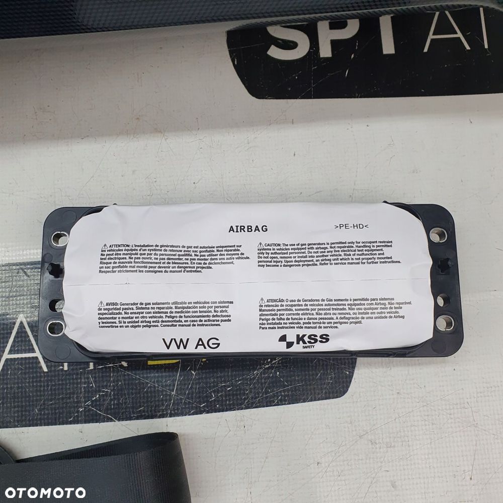 SEAT MII DESKA ROZDZIELCZA KONSOLA KOKPIT PULPIT PODUSZKI AIRBAG AIR BAG PASY KIT SET - 6