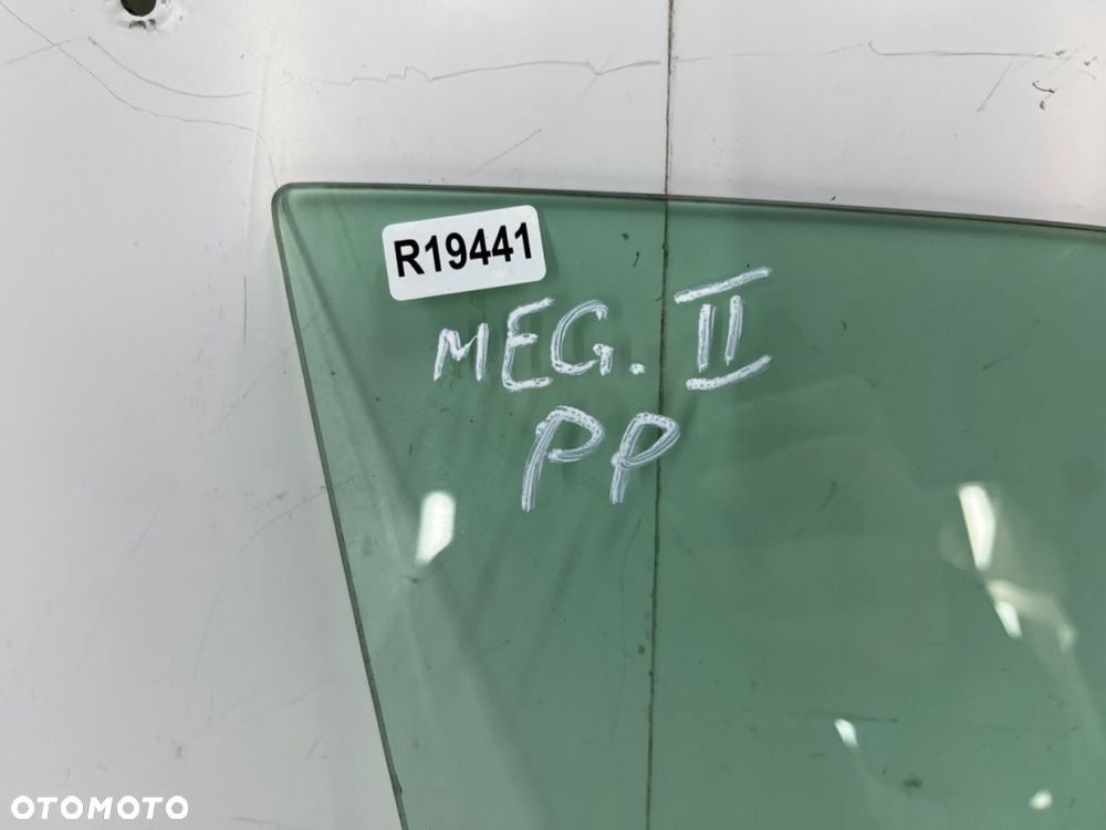 Szyba boczna Renault Megane 2 II HB kombi 02-09r. PRAWA przednia z drzwi oryginalna prawy przód - 3
