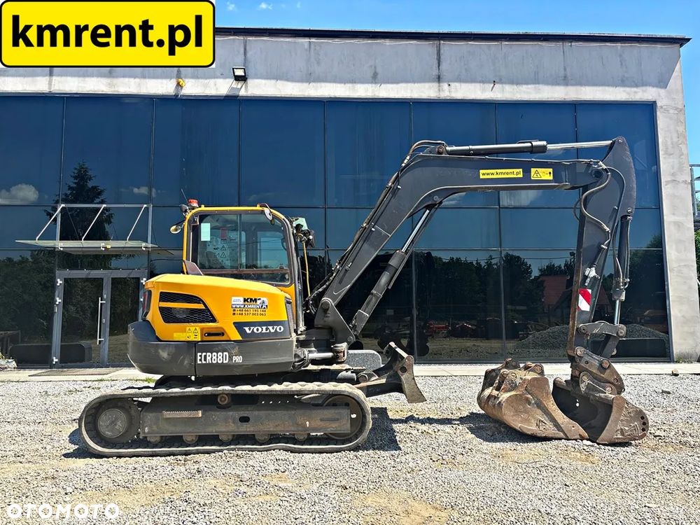 Volvo ECR 88 D KOPARKA GĄSIENICOWA 2020R. | JCB 8080, 8085 ,85 CAT 308 307, KOMATSU PC 88, MECALAC 8 MCR  YANMAR VIO BOBCAT 80 - 27
