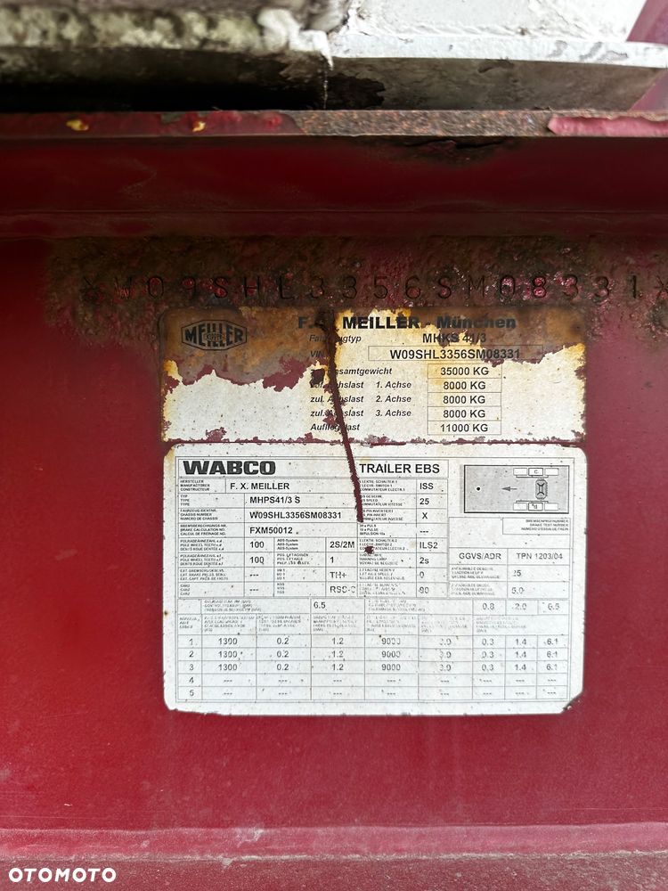 Meiller MHKS 41/3 Naczepa Wywrotka - 10