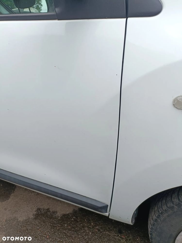 DACIA DOKKER 12-17 2013 r. 0389 drzwi prawy przód prawe przednie PP białe * - 3