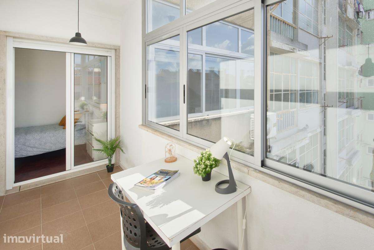Quarto - localizado em Arroios Lisbon - Grande imagem: 2/15