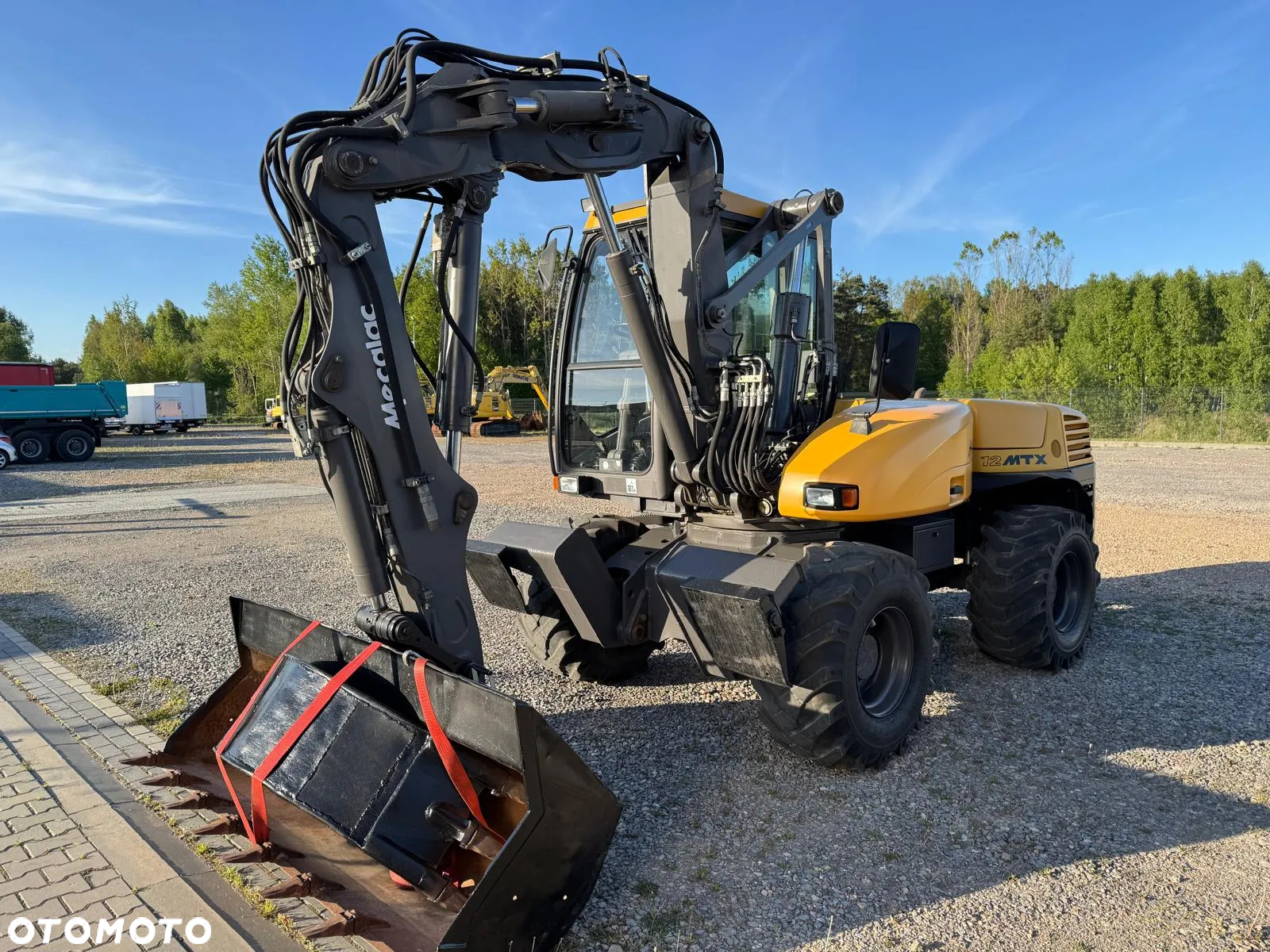 Mecalac 12 MTX 9260 kg Koparko Ładowarka - 22