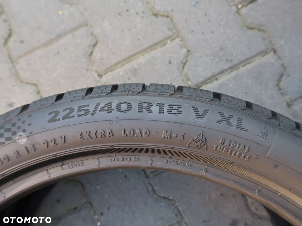 Opony zimowe 225/40r18 Continental TS860S RSC BMW - 10