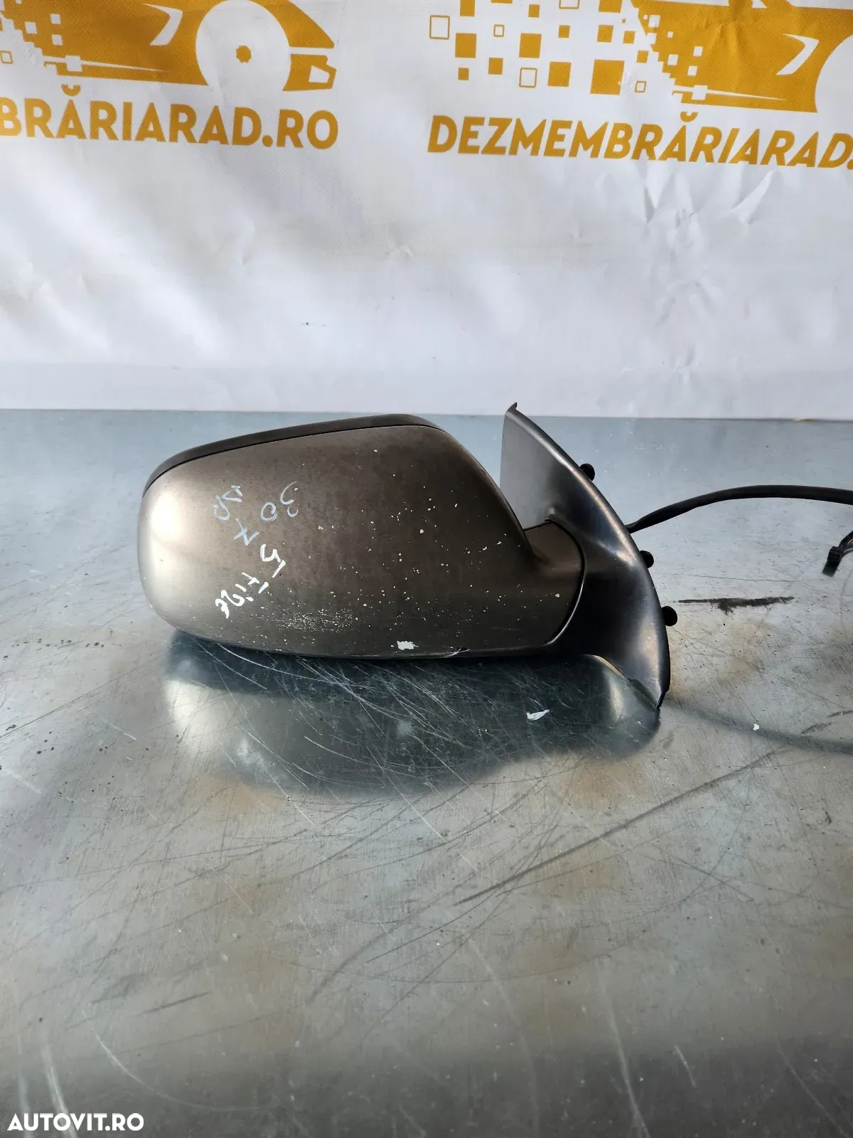 Oglinda Dreapta Peugeot 307 Electrica Cu 5 Fire La Mufa - 5