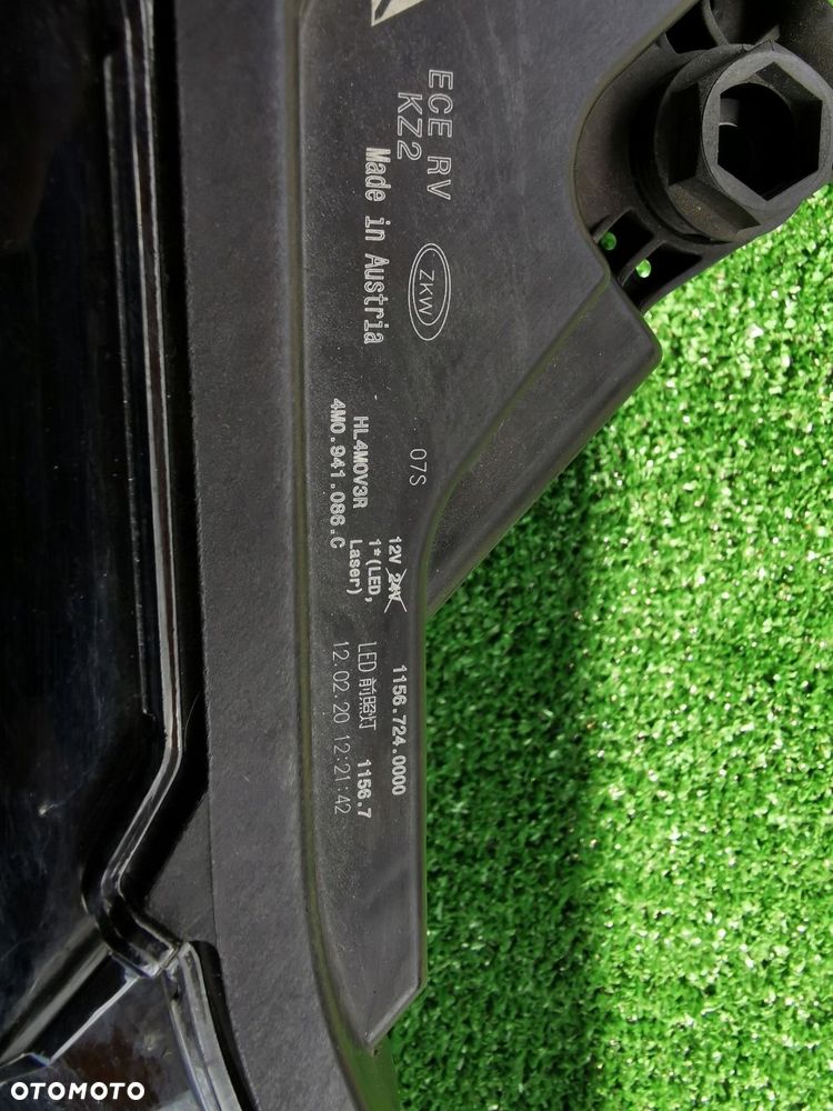 audi q7 lift laser komplet lamp przednich 4m0941086c, 4m0941085c - 11