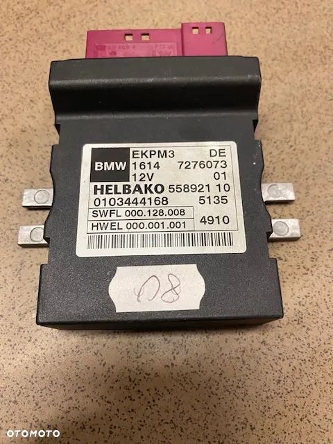 MODUŁ STEROWNIK POMPY PALIWA BMW F10 F11 F25 F30 7276073 55892110 - 2