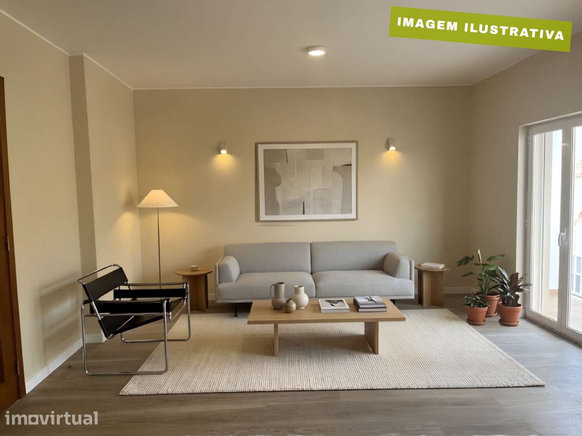T2 em Campelos: Apartamento Moderno e Renovado - Grande imagem: 2/24