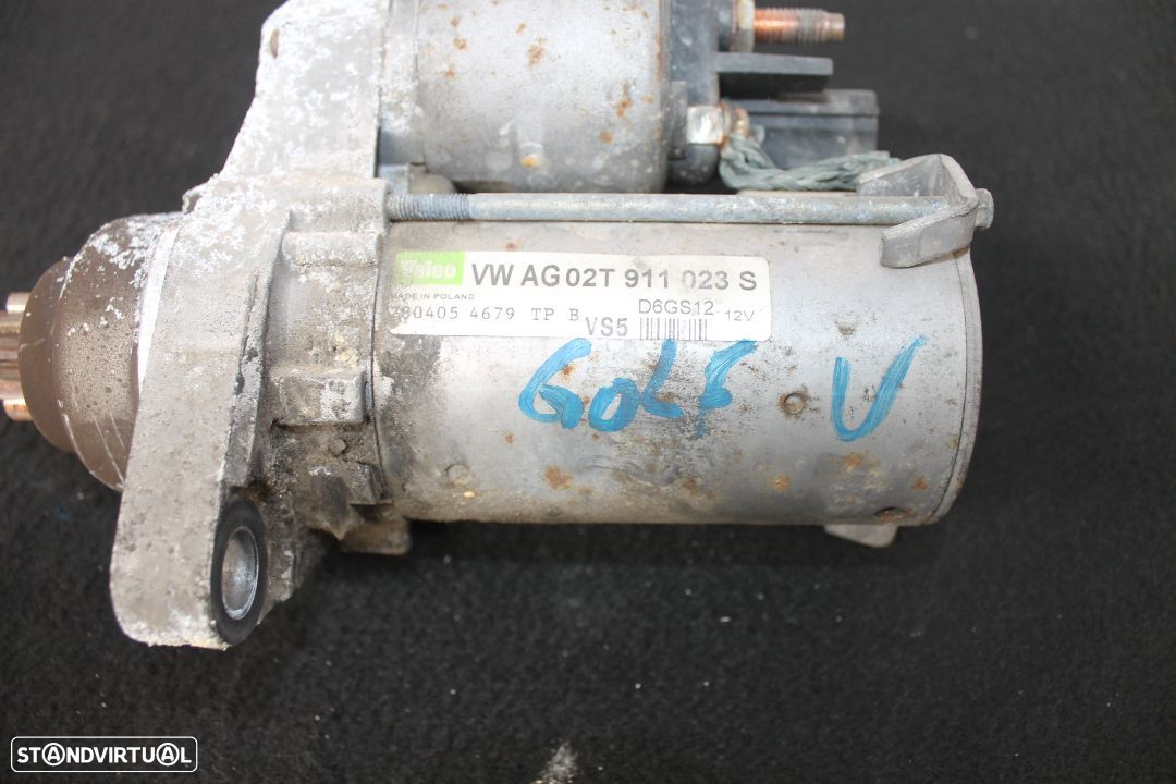 Motor de Arranque Volkswagen Golf V - 3