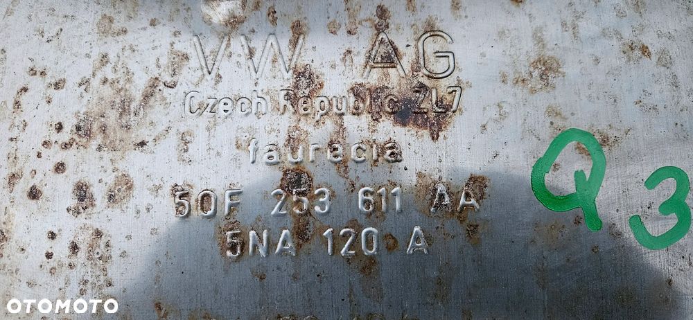 Audi Q3 83A 2.0 TDI Kompletny układ wydechowy Tłumik Wydech 5Q0131701BG 5QF253611AA - 8