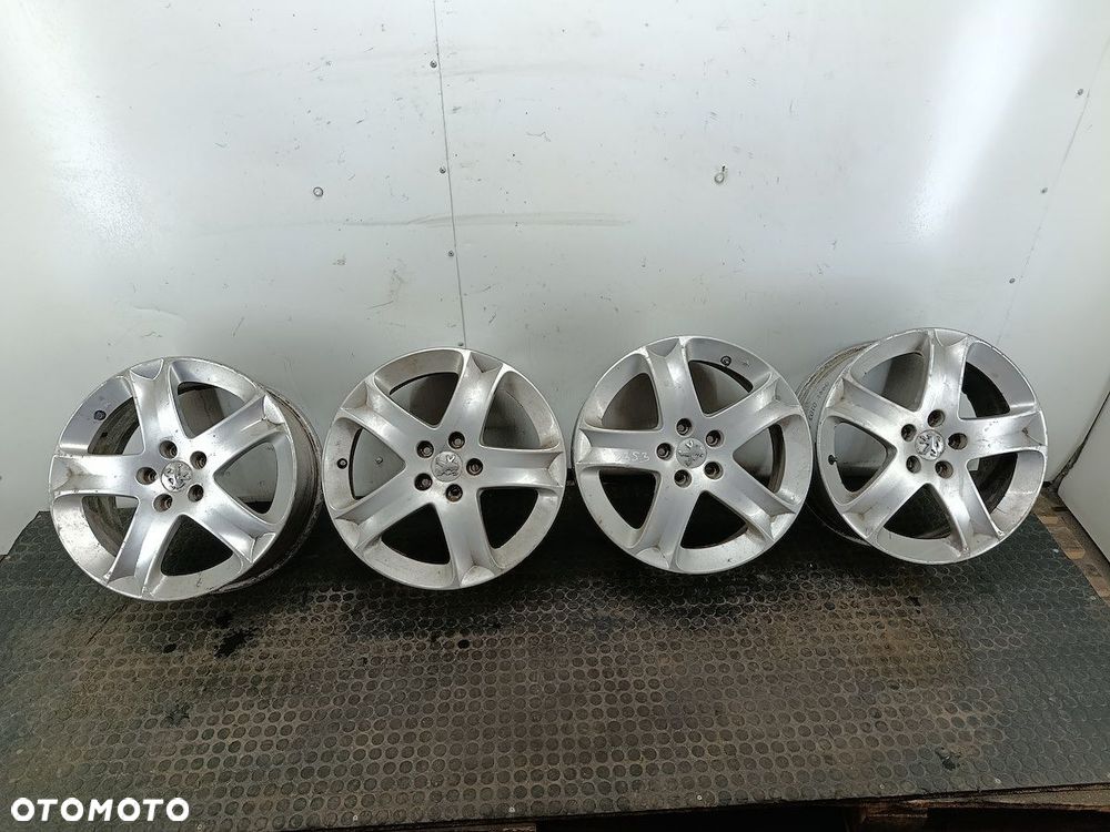 FELGI ALUMINIOWE KOMPLET 17 PEUGEOT 407 SW 7JX17CH3 - 1