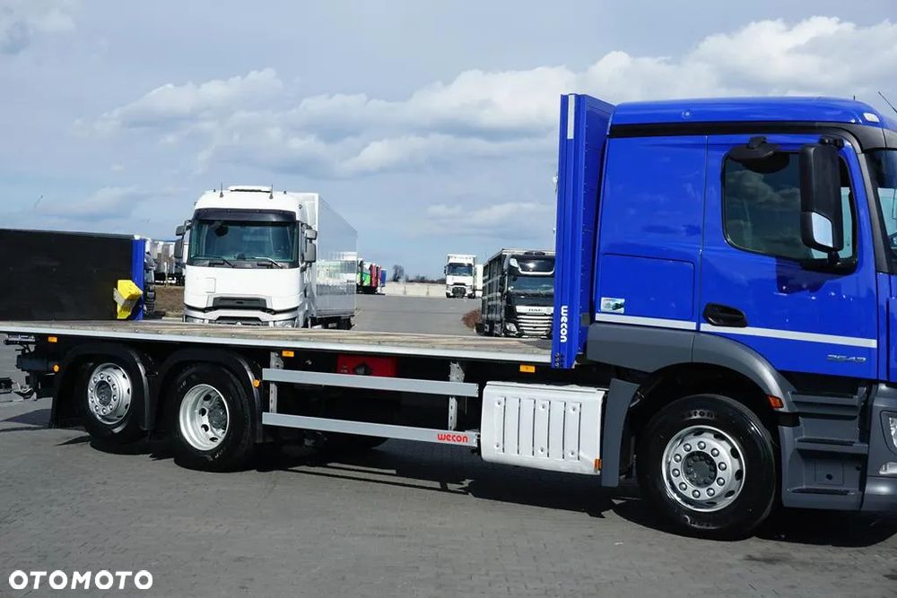 Mercedes-Benz ACTROS / 2543 / ACC / E 6 / PEŁNY ADR / PLATFORMA / ZAWIESIE POD WÓZEK - 16