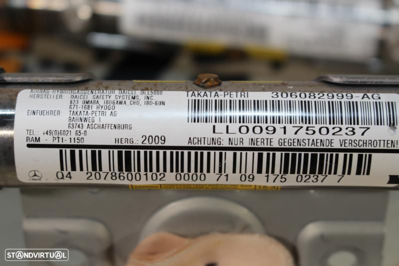 Airbags De Cortina Mercedes-Benz E-Class Coupé (C207)  2078600102 / 20 - 5