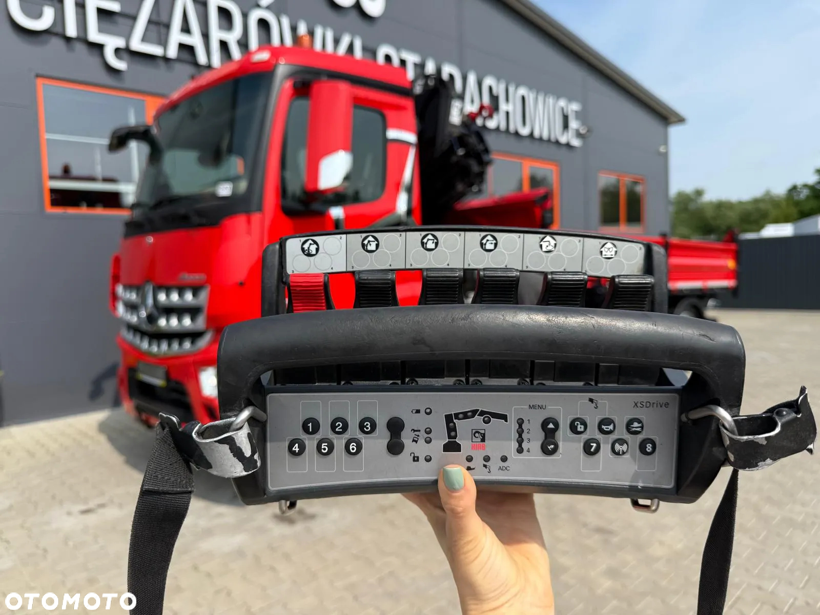 Mercedes-Benz AROCS 2532 // E6 // wywrotka 3-Stronna + HIAB HIDUO 158 B-2 // 6x2 6x4 HDS żuraw kran crane kiper kipper // Actros Antos - 27