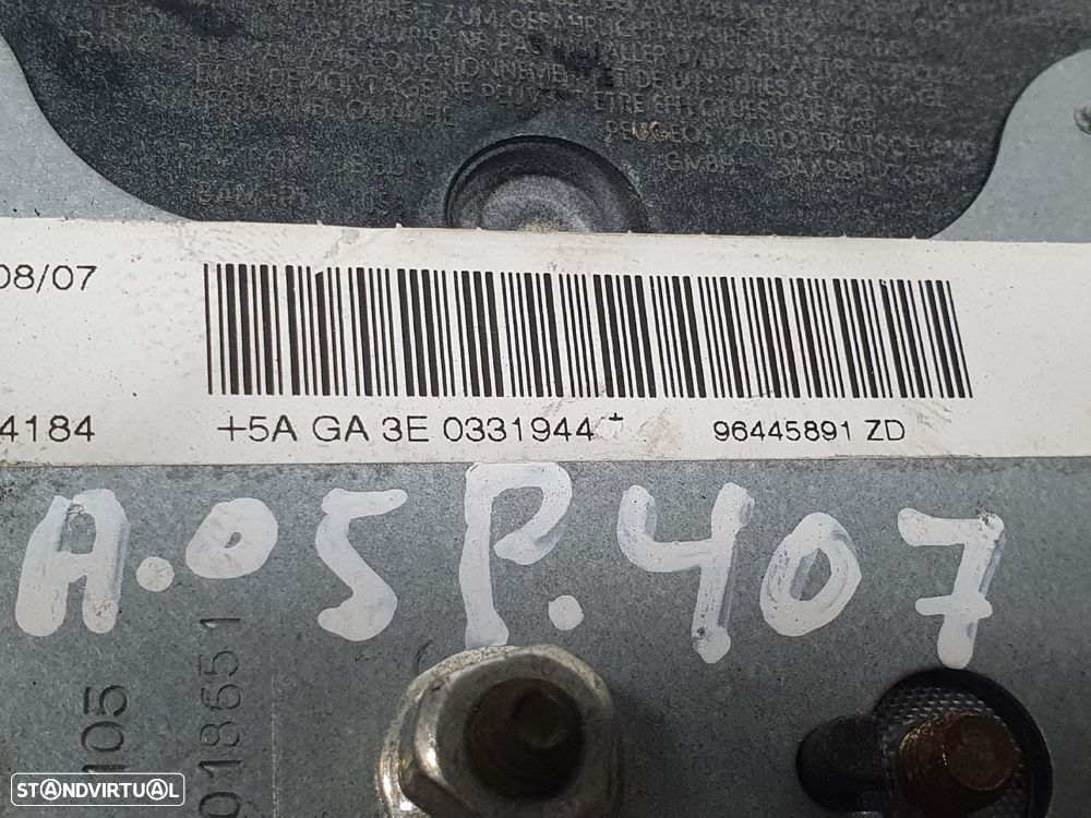 Airbag Volante Peugeot 407 (6D_) - 5