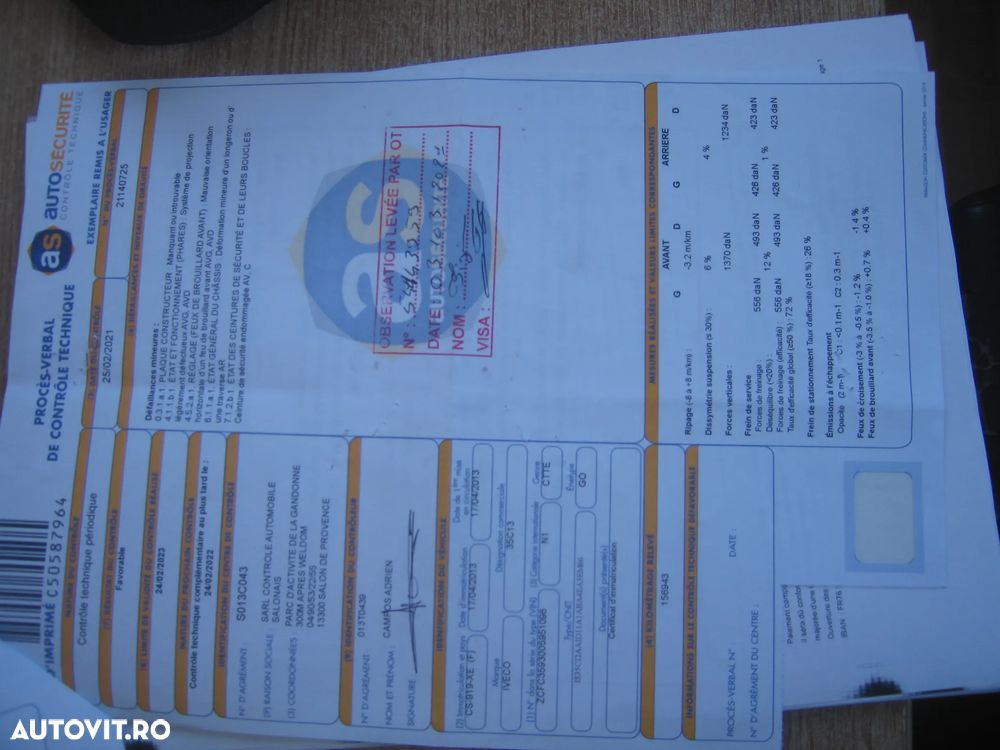 Iveco DAILY 35 C 13 ,  7 LOC. BASCULABIL , CLIMA . - 21