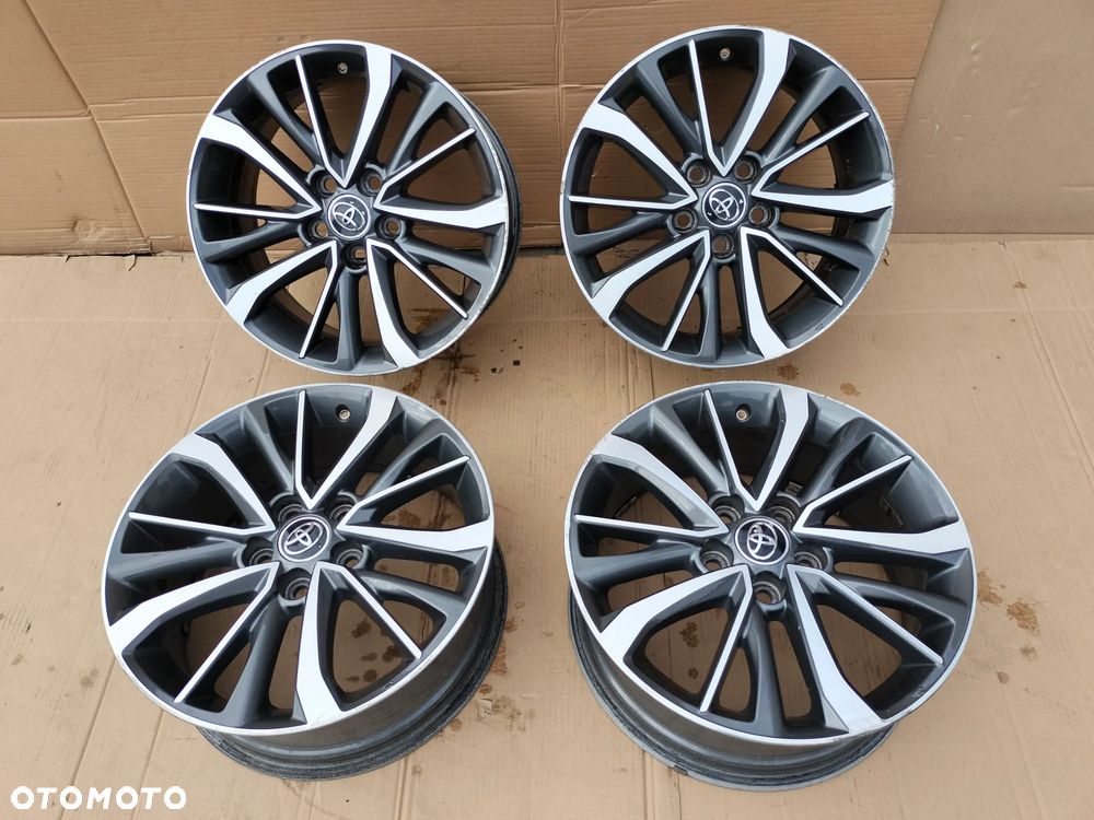 TOYOTA AVENSIS FELGI ALUMINIOWE 5X114,3 17 CALI ET45 HL010411GY02 - 1