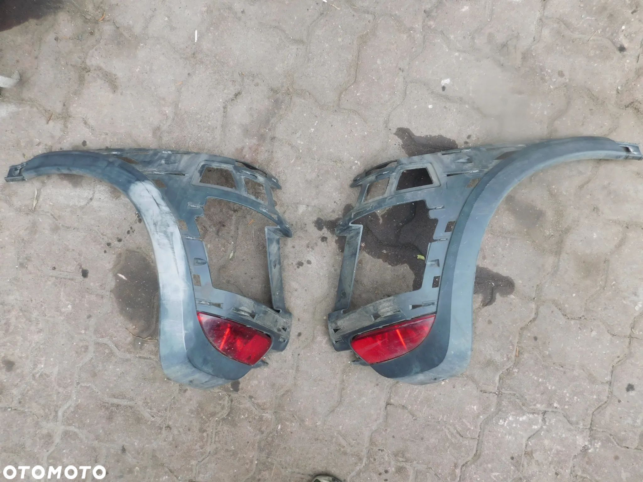lampa przeciwmgielna odblask w zderzak OPEL CORSA C LIFT nadkole chlapacz listwa - 1