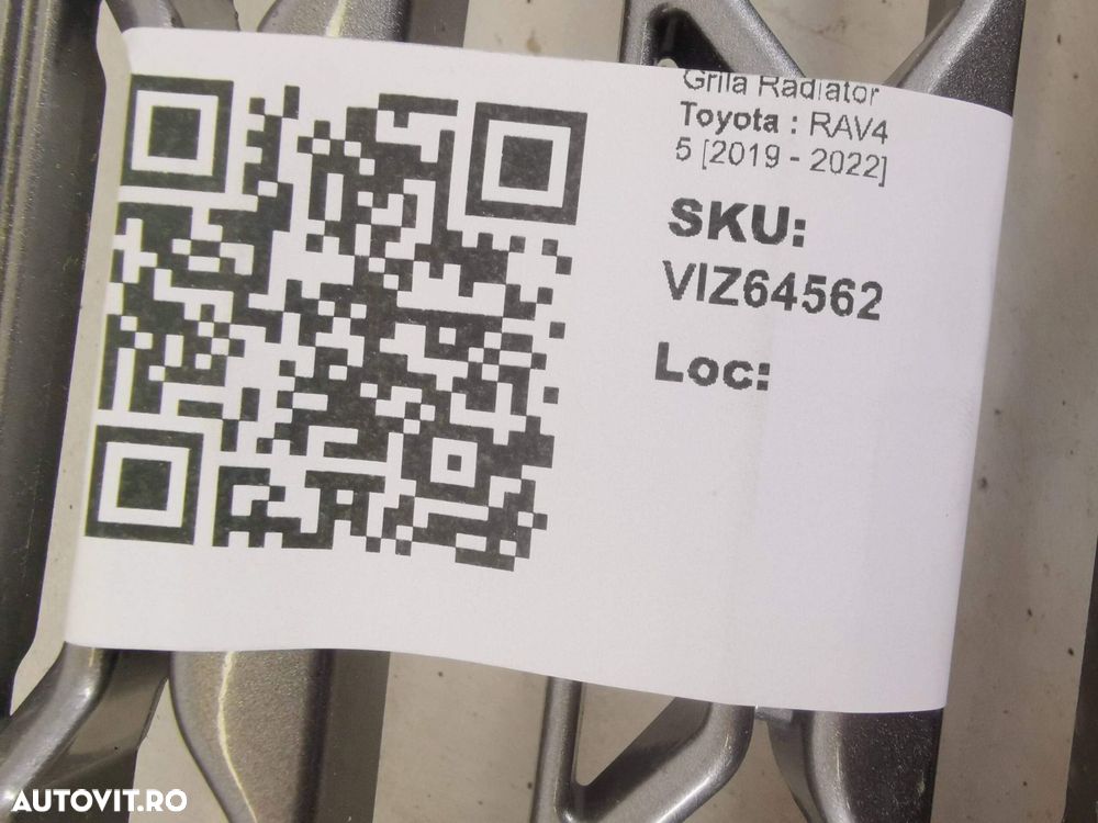 Grila Radiator Toyota  RAV4 5 2019 2020 2021 2022 Originala In Stare B - 8