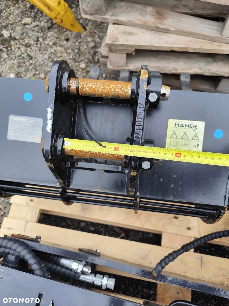 Łyżka szkieletowa ażurowa  przesiewowa przesiewająca sortująca 60cm fi30 do minikoparki NOWA - 6