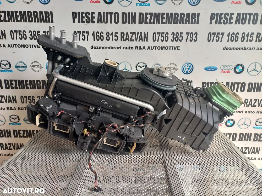 Tulumba Carcasa Aeroterma Bord Bmw Seria 7 F01 F02 F03 F04 Completa Fara Aeroterma Volan Stanga Eur - 3