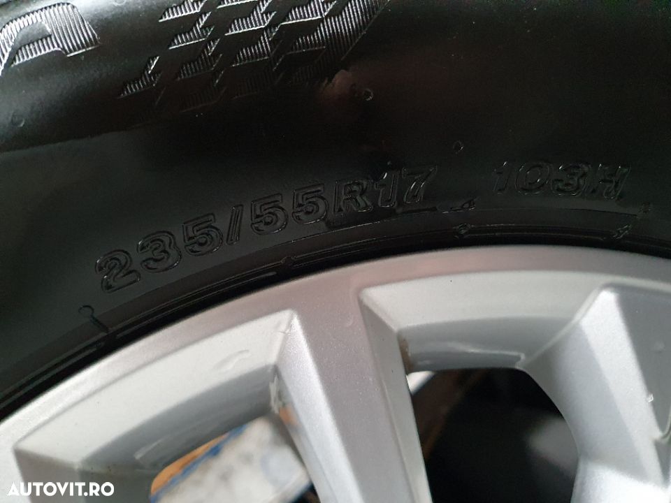 Roti (Jante + Anvelope BRIDGESTONE) 235/55 R 17 - Volkswagen - 2