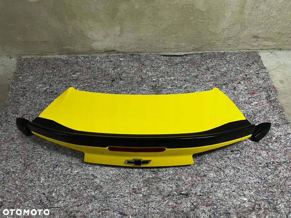 KLAPA TYŁ BAGAŻNIKA SPOILER LOTKA CHEVROLET CAMARO VI COUPE SS 1LE 16-