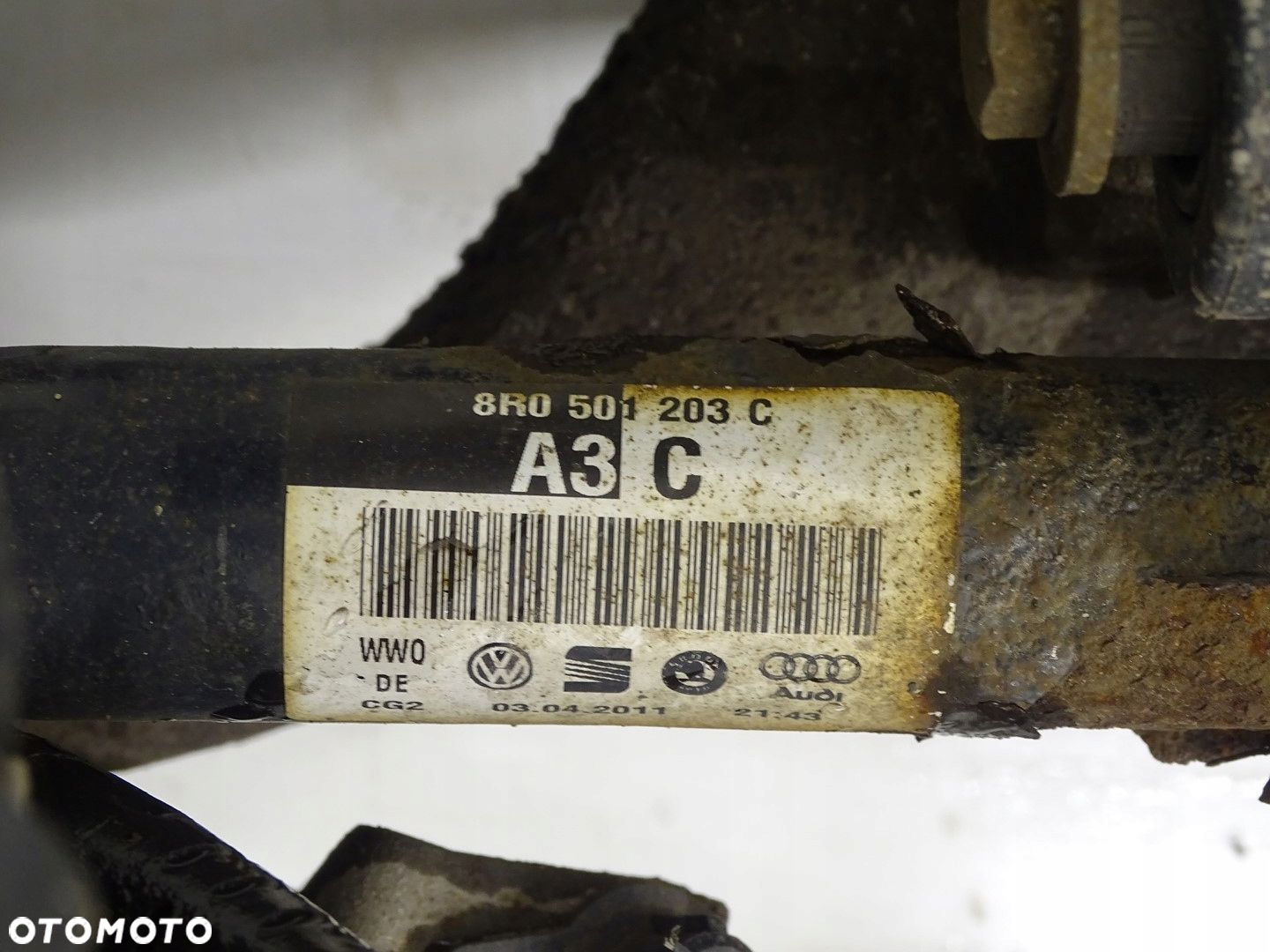 BELKA SANKI KOŁYSKA ZAWIESZENIE TYŁ TYLNE AUDI A8 D4 3.0 TDI 4X4 QUATTRO - 11