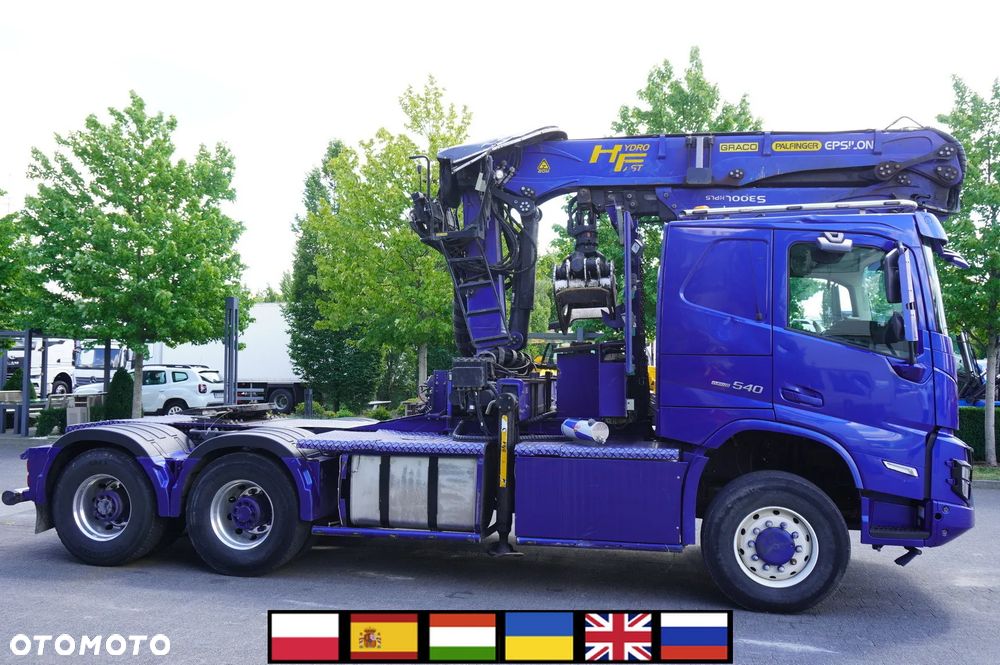 Volvo FMX 540 Ciągnik siodłowy / 6x6 / HDS Palfinger Epsilon S300L98 / 2024_254844 - 1