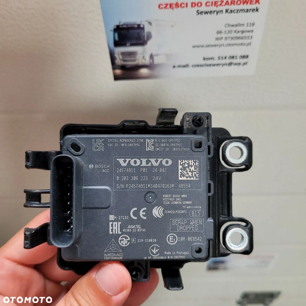RADAR BOCZNY VOLVO FH4 FH5 24574911 CHWALIM116 - 1
