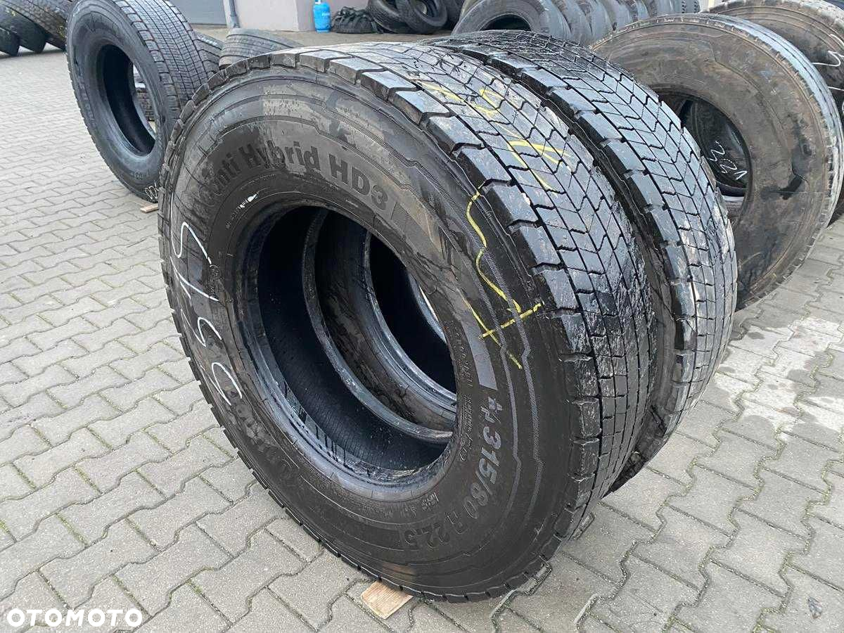Opona 315/80R22.5 CONTINENTAL CONTI HYBRID HD3 Napędowa 10-12mm - 4