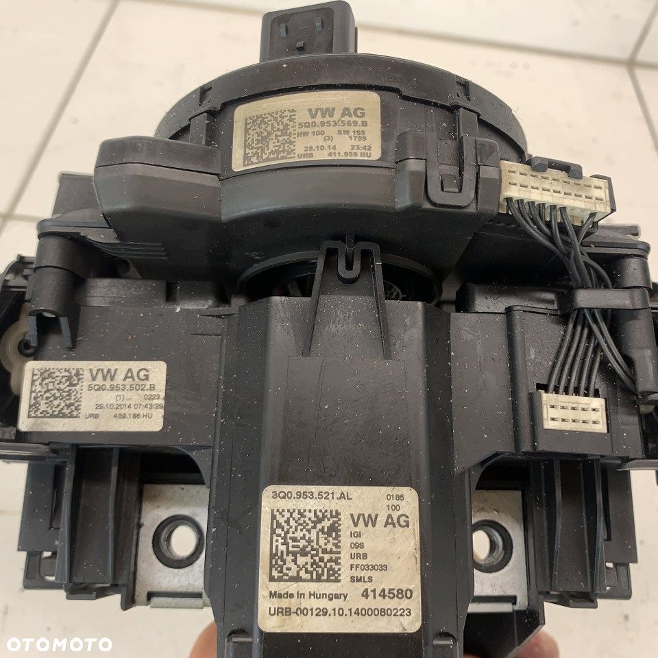 Taśma Zwijak Rolka Airbag Przełącznik Manetki Zestaw Vw Passat B8 3G 15R - 10