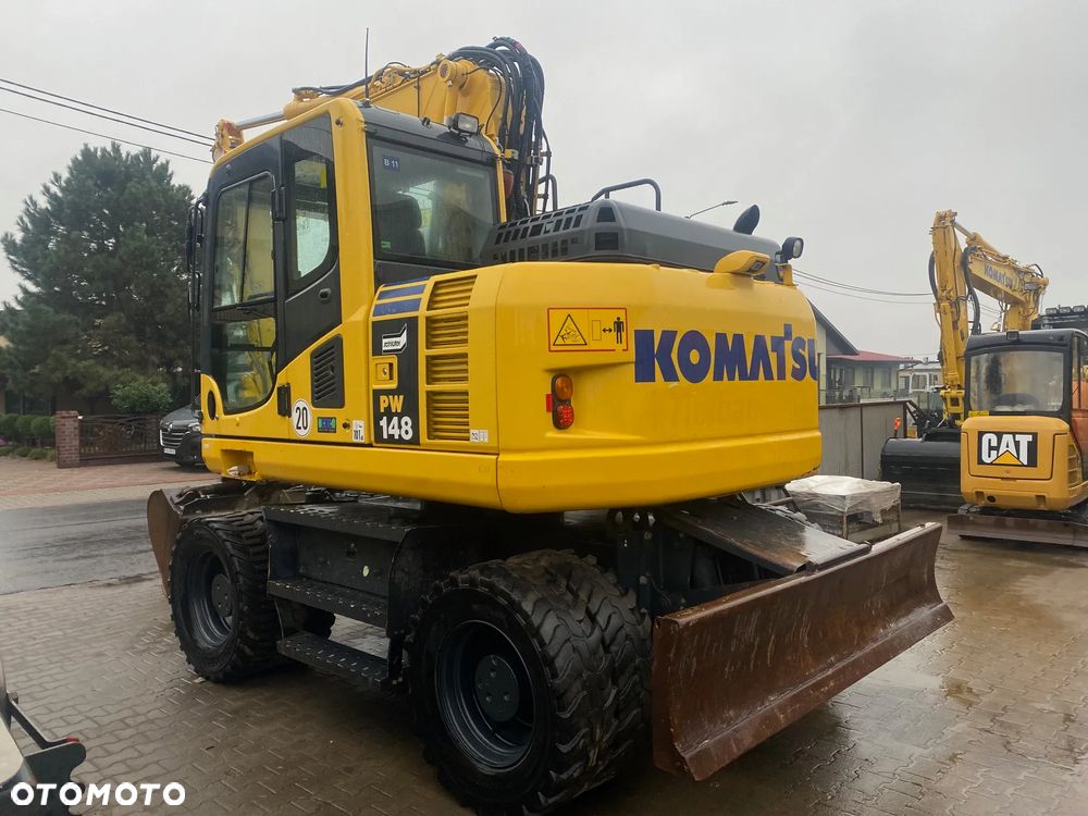 Komatsu PW148 -8, 2015 ROK, KRÓTKI TYŁ, Z NIEMIEC, SERWISOWANA W KOMATSU - 3