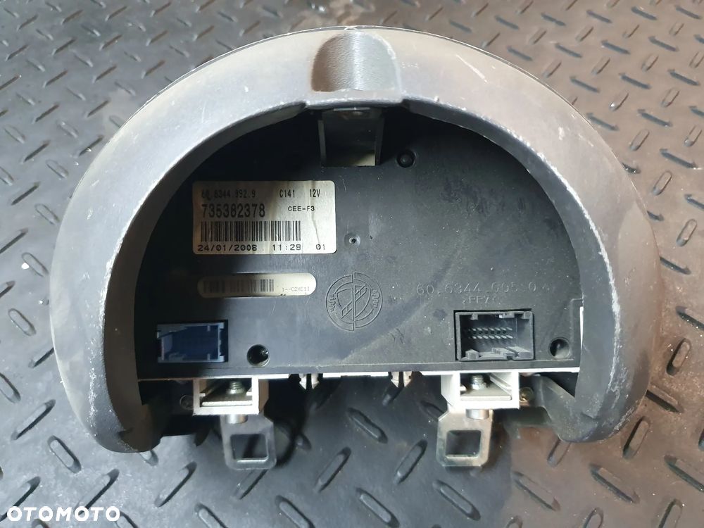 FIAT SEICENTO 04-10 LIFT 1.1 LICZNIK ZEGARY 735382378 - 2