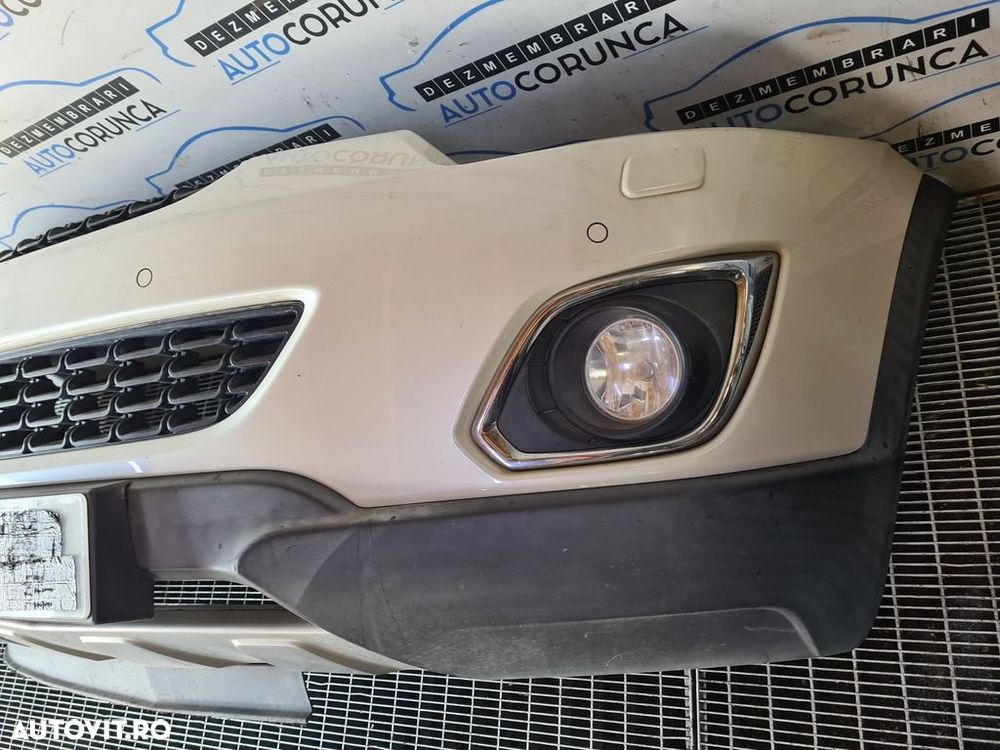 Bara fata Opel Antara Facelift 2010 - 2015 CREM (1047) model fara spalatoare far CRĂPATĂ ... - 3
