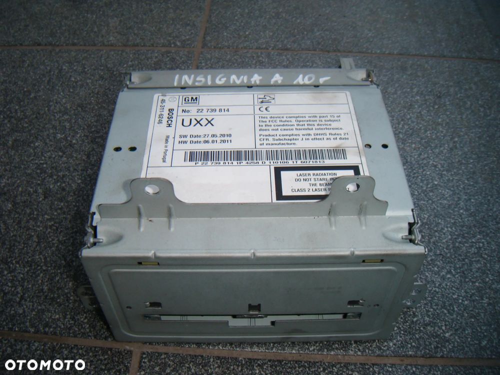 opel insignia a 10r radio cd 22739814 - 1