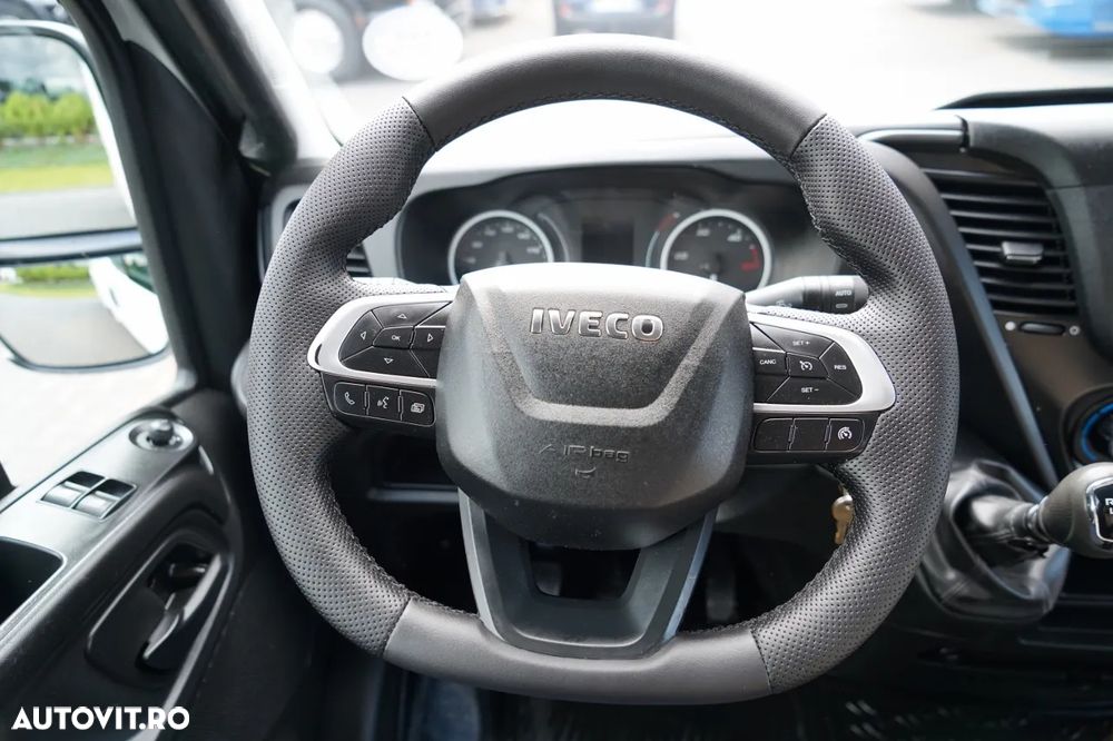 Iveco DAILY 35-160 / BASCULATOR SPATE / OȚEL / 3 LOCURI / DOUĂ / MANUAL / IMPORTAT / EURO 6 - 28
