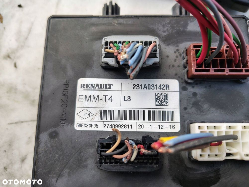KOMPUTER SILNIKA ZESTAW 237106626R RENAULT TRAFIC 3 III 1.6 DCI - 3