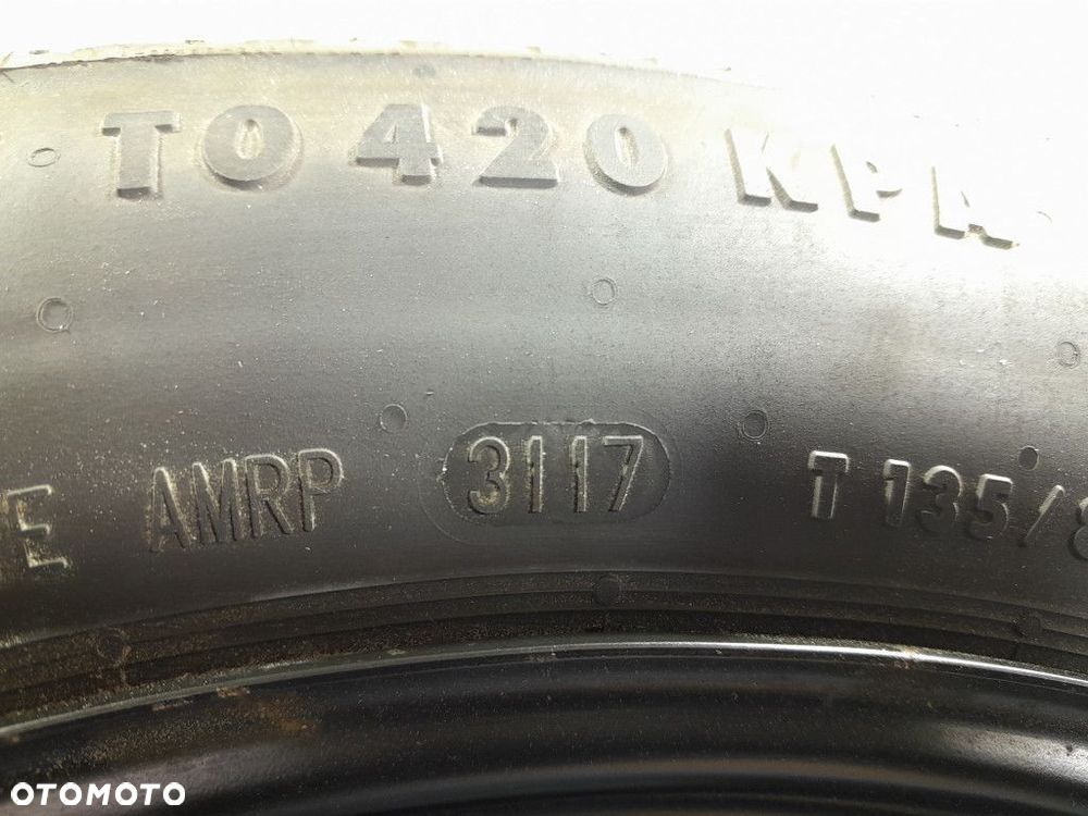 PEUGEOT 508 I KOŁO DOJAZDOWE R18 5X108 135/80 R18 4JX18 ET 32 30524PS - 3