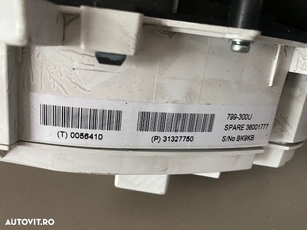 Ceas bord cutie automata Volvo V60 S60 XC60 S80 V70 2014+ 31327750 - 2