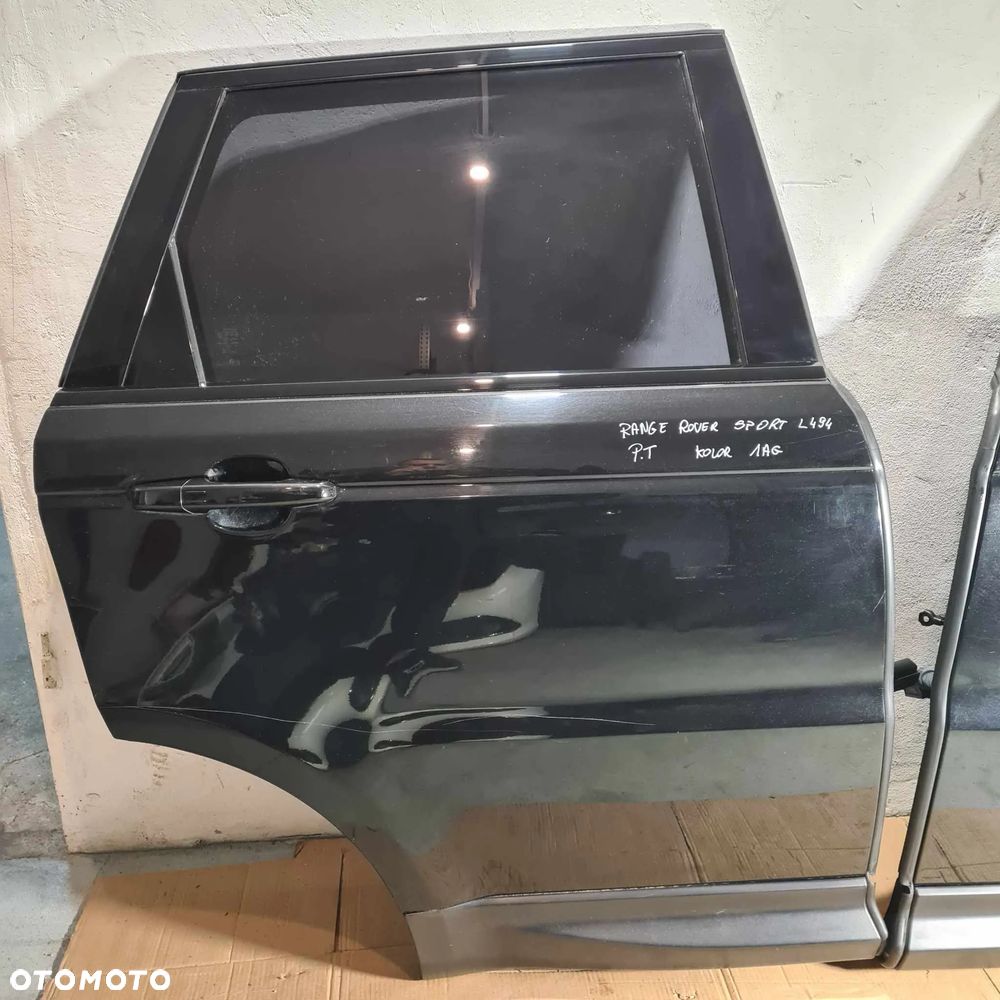 RANGE ROVER SPORT L494 DRZWI TYLNE TYŁ PRAWE 1AG SANTORINI BLACK - 1