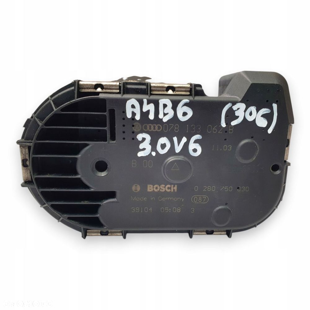 PRZEPUSTNICA Audi A4 B6 A6 C5 3.0L V6 078133062B Bosch 0280750030 - 1