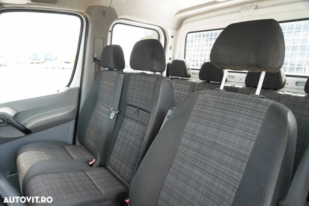 Mercedes-Benz SPRINTER 516 CDI / BASCULĂ DIN OȚEL - 3,5 M / CAMION BASCULĂ DIN OȚEL - 7 LOCURI / DOUĂ LOCURI / MANUALĂ / IMPORTATĂ - 24